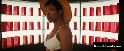 NAOMI ACKIE nude in Blink Twice