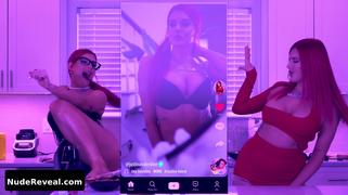JUSTINA VALENTINE nude in Work