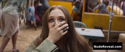 ELIZABETH OLSEN nude in Avengers: Endgame