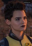 BRIANNA HILDEBRAND nude in Deadpool 2