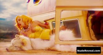 LADY GAGA nude in Machete Kills
