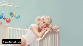 MILEY CYRUS nude in BB Talk