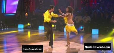 MONIQUE COLEMAN nude in Dancing with the Stars