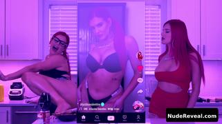 JUSTINA VALENTINE nude in Work