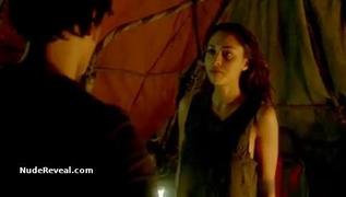 LINDSEY MORGAN nude in The 100