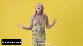 MAISIE WILLIAMS nude in Maisie Williams reads The Green New Deal -Dazed Texts