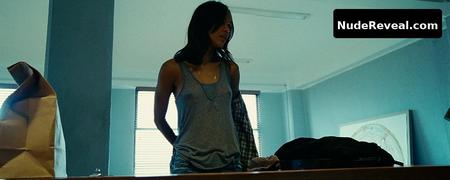 ZOE SALDANA nude in Colombiana