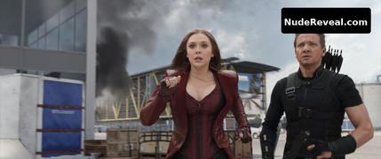 ELIZABETH OLSEN nude in Avengers: Endgame