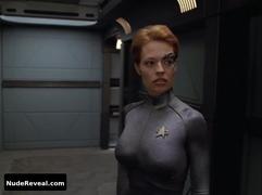 JERI RYAN nude in Star Trek: Voyager