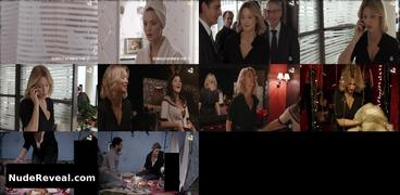 VIRGINIE EFIRA nude in At Home for Christmas