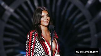 KIM KARDASHIAN WEST nude in MTV Video Music Awards