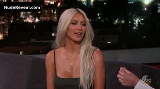 KIM KARDASHIAN WEST nude in Jimmy Kimmel Live