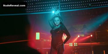 MAITE PERRONI nude in Triptych