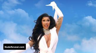 CARDI B nude in Up
