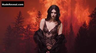 KENDALL JENNER nude in LOVE Advent Calendar Shoot
