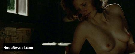 JESSICA CHASTAIN nude in Lawless