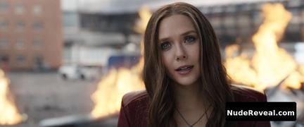 ELIZABETH OLSEN nude in Avengers: Endgame