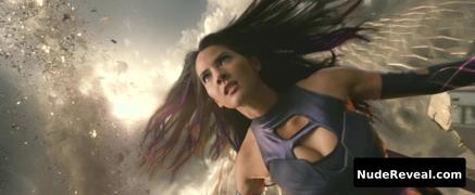 OLIVIA MUNN nude in X-Men: Apocalypse