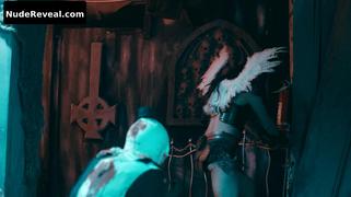 LAUREN LAVERA nude in Terrifier 2