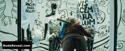 MARGOT ROBBIE nude in Suicide Squad