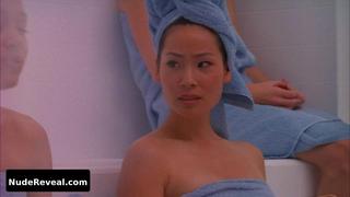 LUCY LIU nude in Ally McBeal