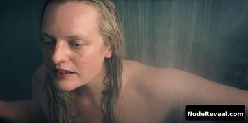 ELISABETH MOSS nude in The Veil