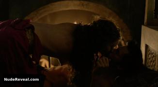 LAURA HADDOCK nude in Da Vinci’s Demons
