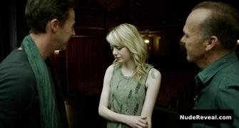 EMMA STONE nude in Birdman