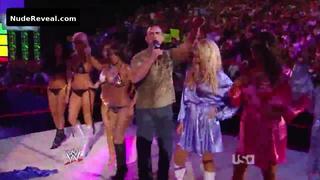 LAYLA EL nude in WWE Monday Night RAW