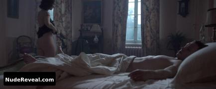 LILY JAMES nude in The Exception