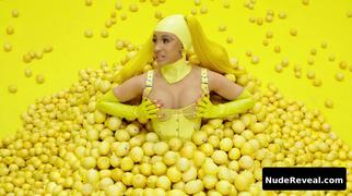 CARDI B nude in Clout