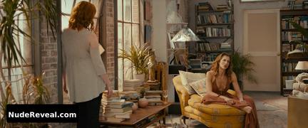CHRISTINA HENDRICKS nude in Egg
