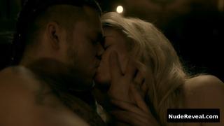 ALICIA AGNESON nude in Vikings