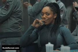 NAOMI ACKIE nude in Mickey 17