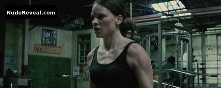 HILARY SWANK nude in Million Dollar Baby