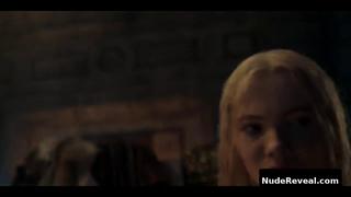 FREYA ALLAN nude in The Witcher