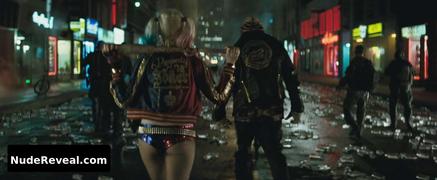 MARGOT ROBBIE nude in Suicide Squad