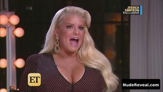 JESSICA SIMPSON nude in Entertainment Tonight