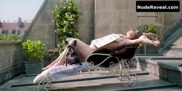 LILY JAMES nude in The Pursuit of Love