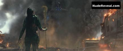 ELIZABETH BANKS nude in Power Rangers