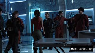 LINDSEY MORGAN nude in The 100