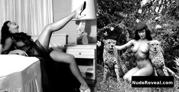 BETTIE PAGE nude in Bettie Page: Dark Angel