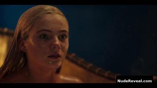 FREYA ALLAN nude in The Witcher