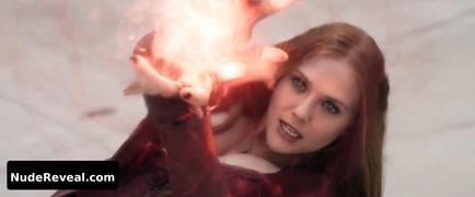ELIZABETH OLSEN nude in Avengers: Endgame