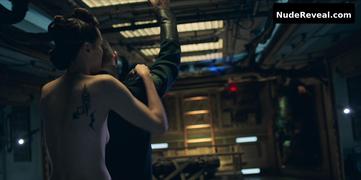 SANDRINE HOLT nude in The Expanse