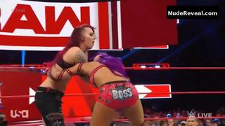 SASHA BANKS nude in WWE Monday Night RAW