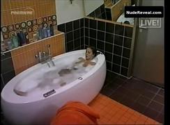 NATALIE LANGER nude in Big Brother (Germany)