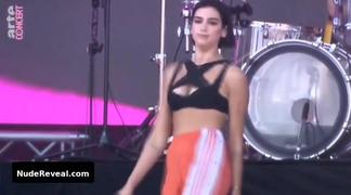 DUA LIPA nude in Arte Concert