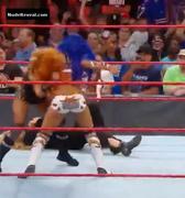 SASHA BANKS nude in WWE Monday Night RAW