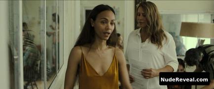 ZOE SALDANA nude in Emilia Perez